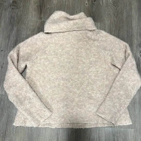 Madewell Dusty Pink Turtleneck Sweater - Picture 5 of 6